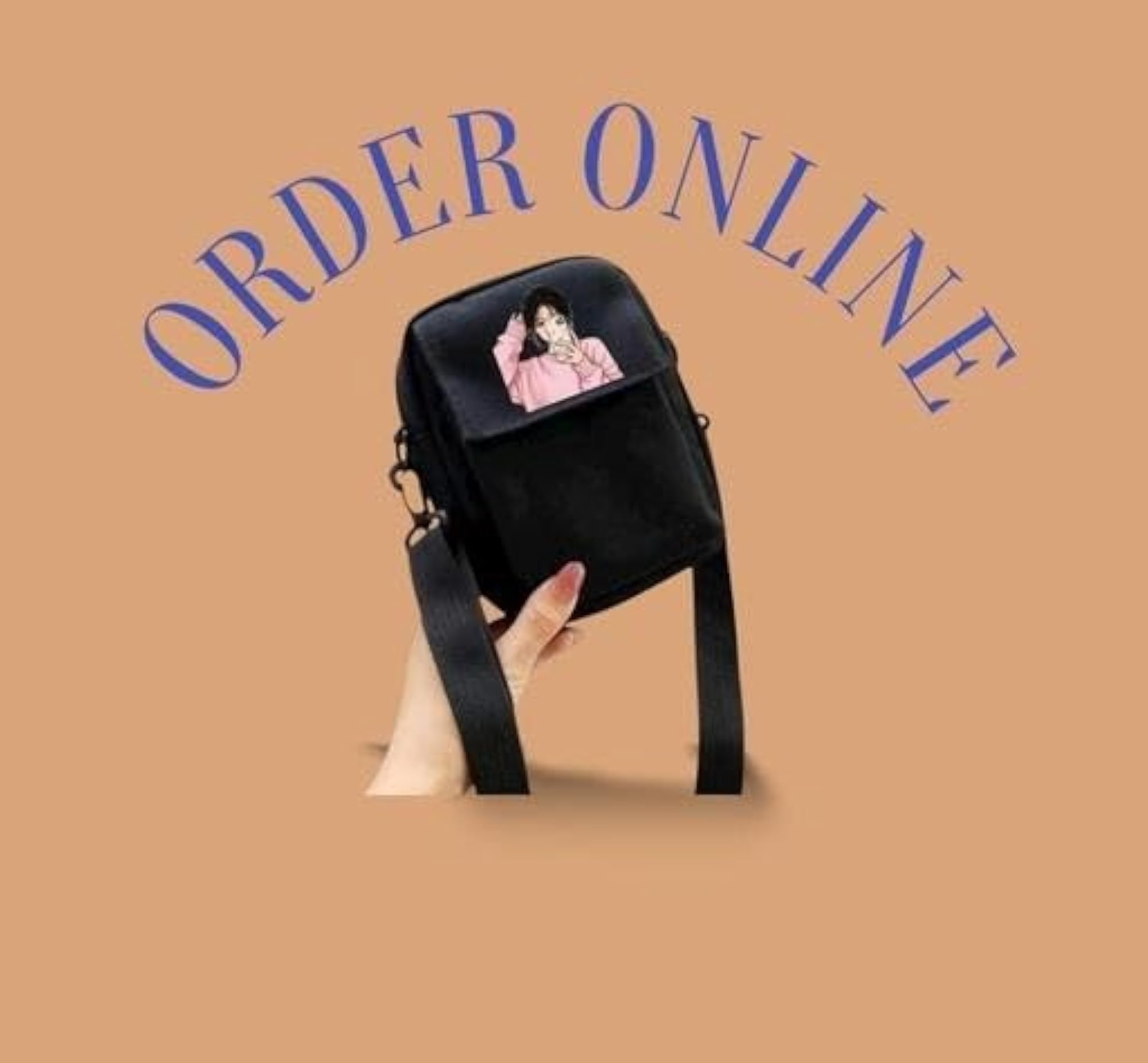Trendy Small Sling Bag for Girls, Lightweight Crossbody Bag